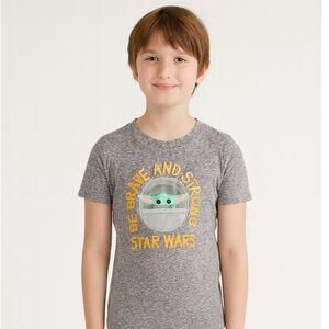 Star Wars Mandalorian Grogu Shirt Boys 6 Graphic Tee NWT